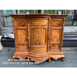 Tủ thờ gỗ gõ đỏ 1m8