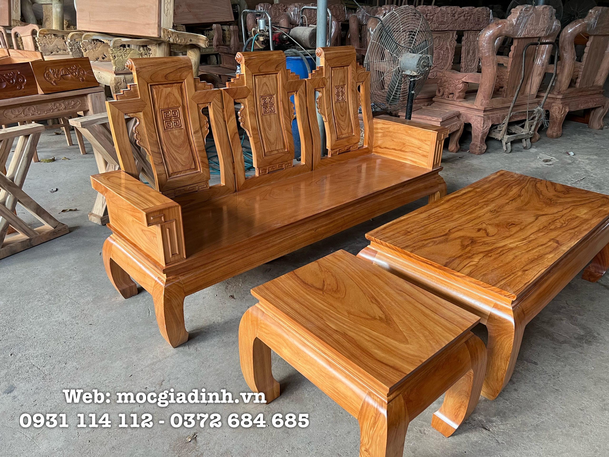 đồ gỗ gõ đỏ thái tử