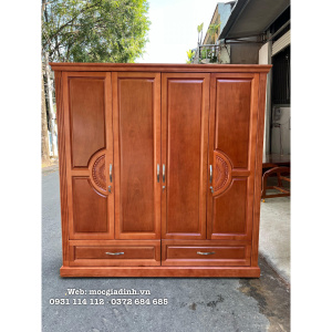tủ áo gỗ xoan