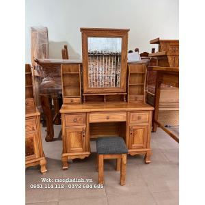 Bàn trang điểm gõ đỏ