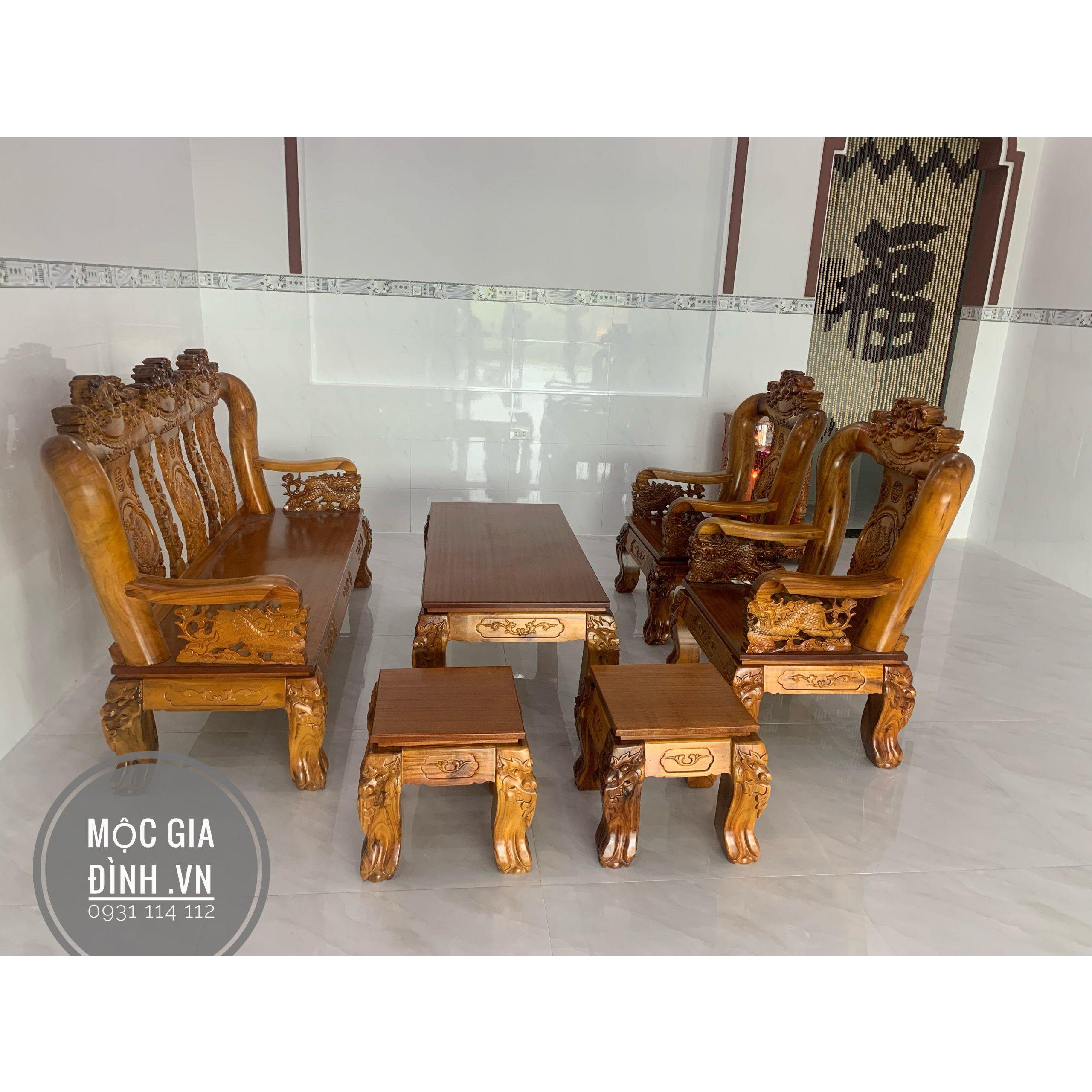 9944F205-0D9A-46E2-A9EF-7C41815393B8 Bộ bàn ghế Tràm Rừng nghê đỉnh Tay 12 truyền thống