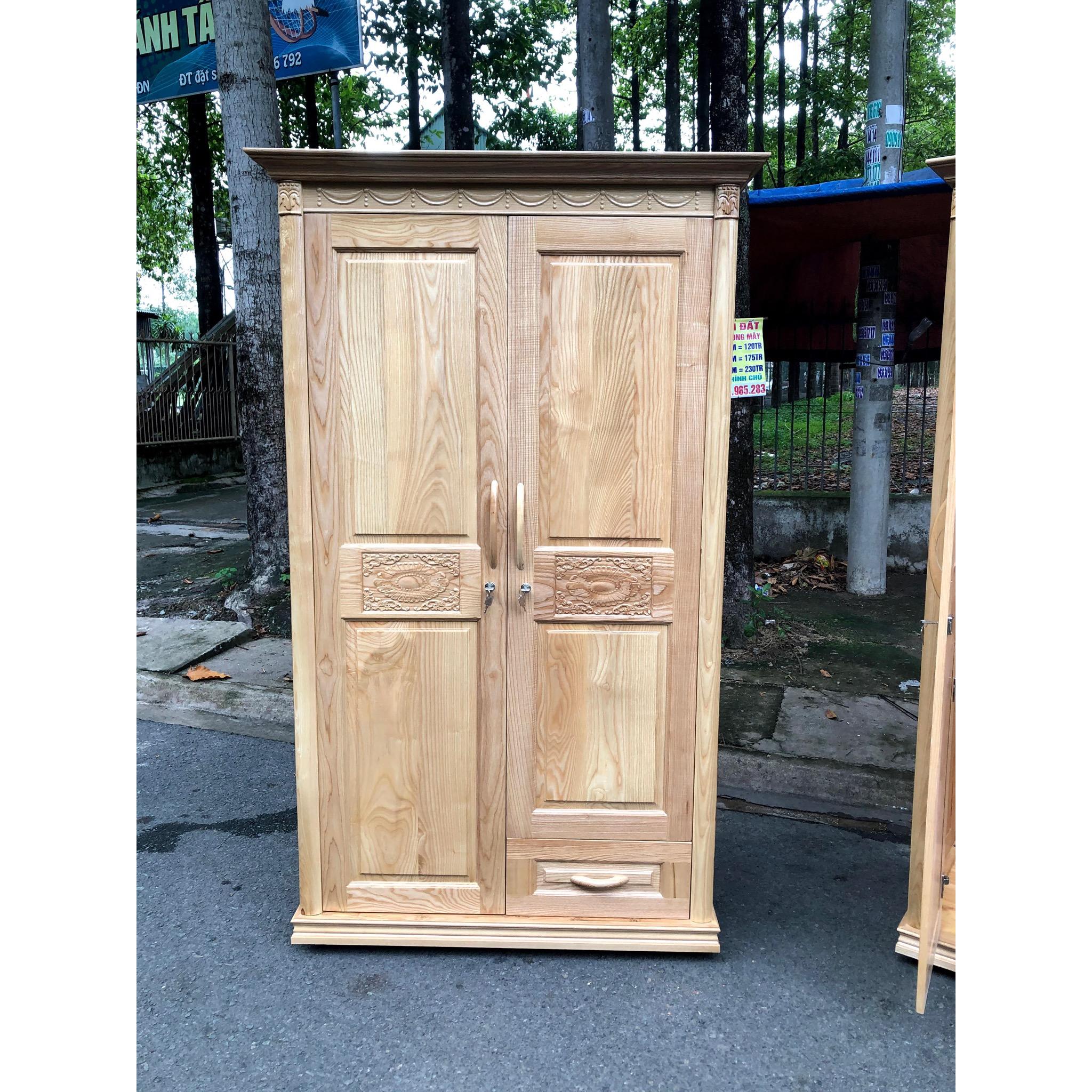 B20C3390-1E4F-4BE5-B155-7AD56F947711 Tủ quần áo sồi pháp 2 cánh