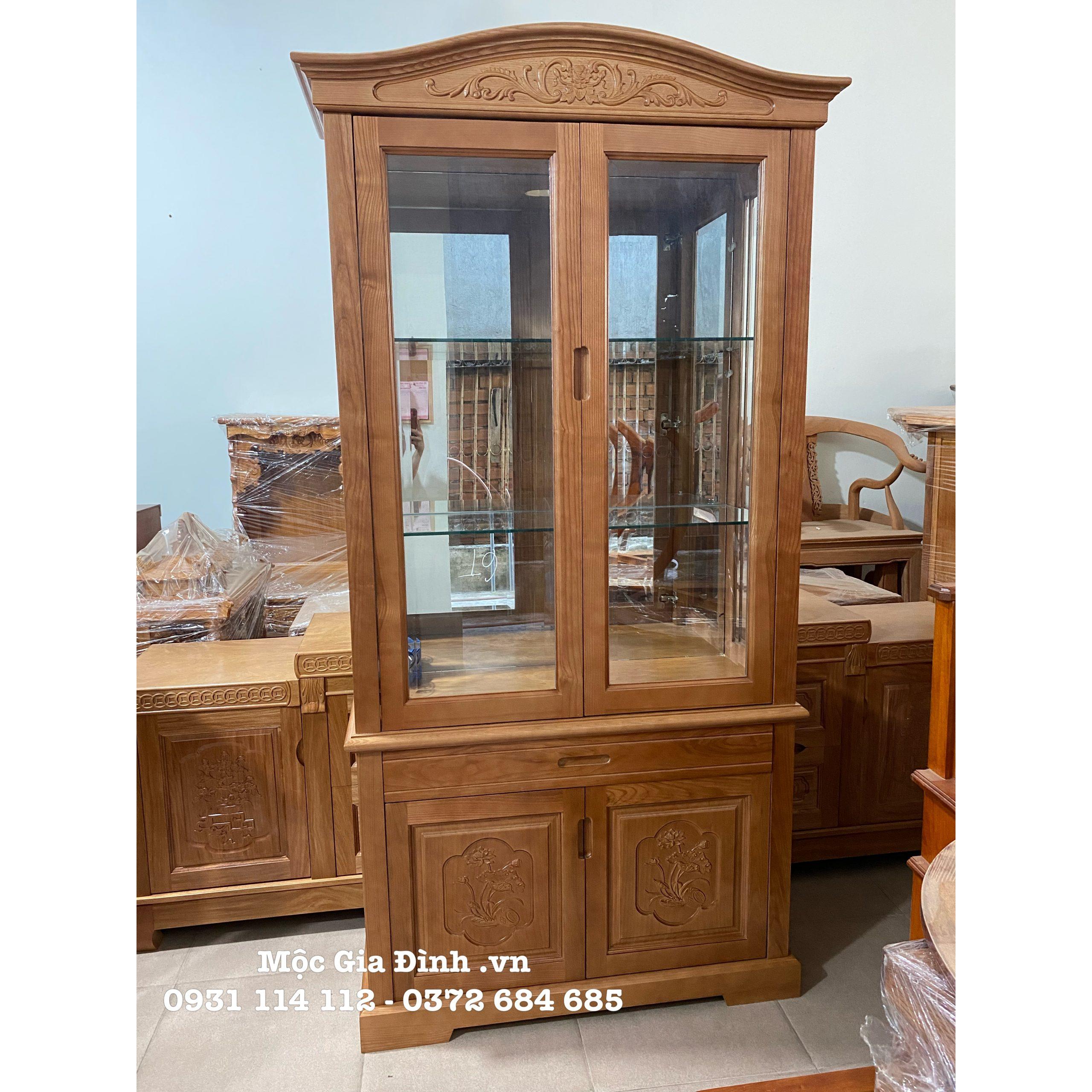 23A2D98D-D962-46E4-8A95-C3D30F31F47B Tủ rượu gỗ sồi