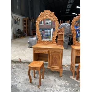 Bàn trang điểm Gõ Hoa Hồng đẹp