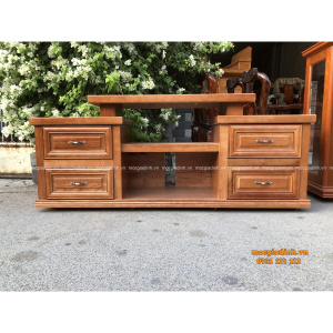 kệ tivi gỗ sồi