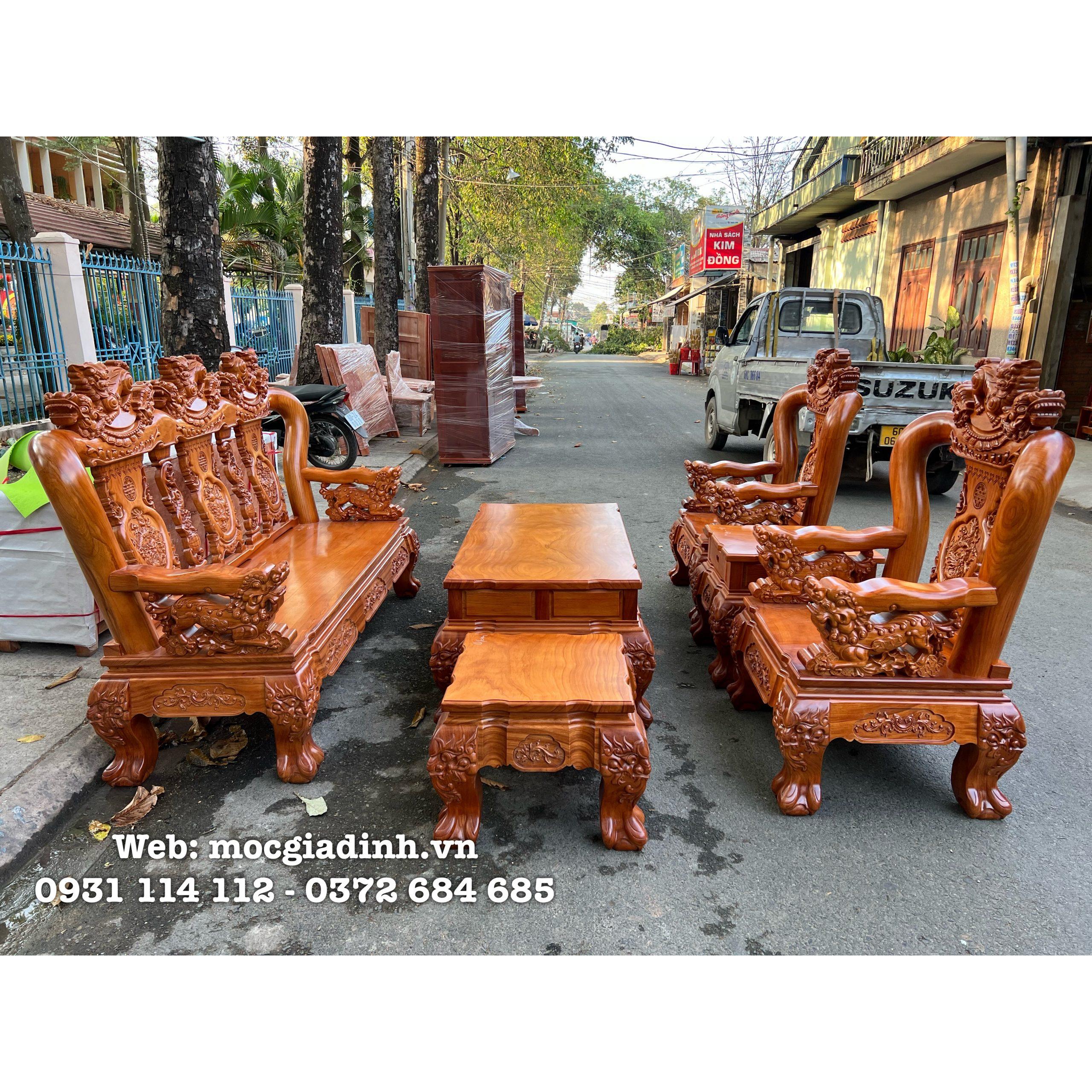 941CA55A-3D2A-4763-A847-1F416D4DDC02 Bộ bàn ghế Gõ Nghê Đỉnh Vip Tay 12