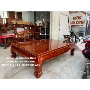 Li văng - Chiếu ngựa gỗ Xoan 3 tấm