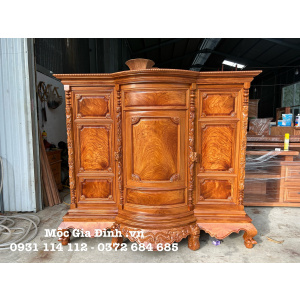 Tủ thờ Gõ Đỏ Lào Toàn Bộ hiện đại