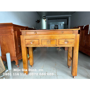 Bàn thờ Gia Tiên Gỗ Tràm Rừng