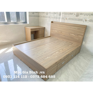 Giường Ngủ MDF Lõi Xanh dạt phản