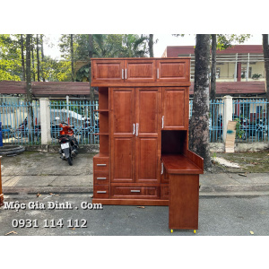 Tủ quần áo Đa Năng Kèm Bàn Làm Việc hiện đại