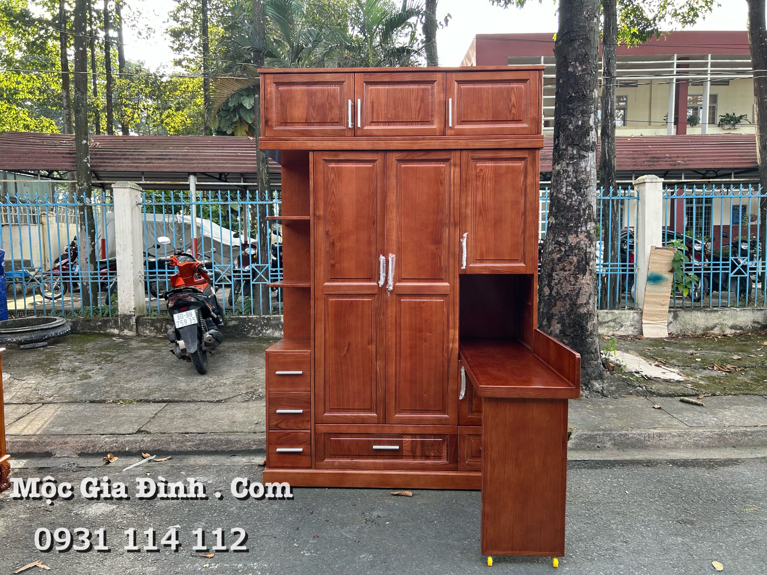 IMG_5914 Tủ quần áo Đa Năng Kèm Bàn Làm Việc hiện đại