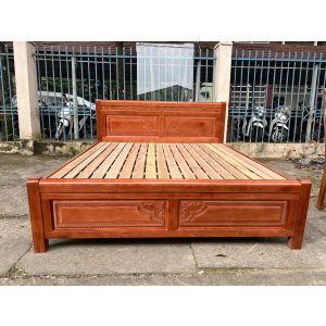 Giường Ngủ Sồi Pháp Màu hiện đại