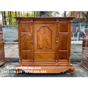Tủ thờ Gõ Đỏ Mô Gõ Lào gỗ quý