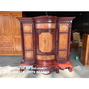 Tủ thờ Căm Xe Phệ trơn