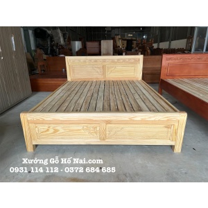 Giường Gỗ Thông Tự Nhiên